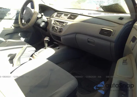 2004 Mitsubishi Lancer Es z USA, uszkodzony, nr VIN JA3AJ26E24U019517